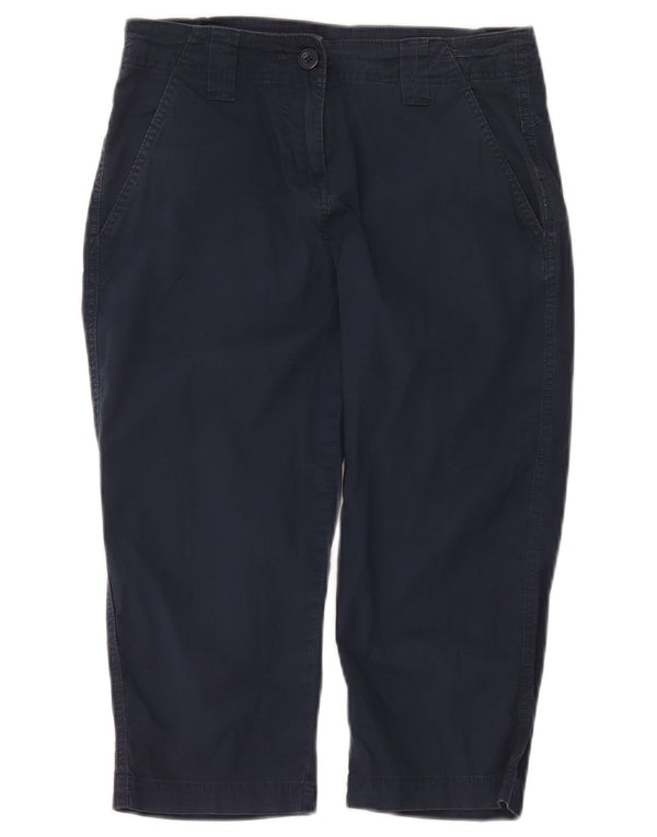 Pantalones capri para mujer de Mountain Warehouse UK 8 Small W30 L18 Azul marino
