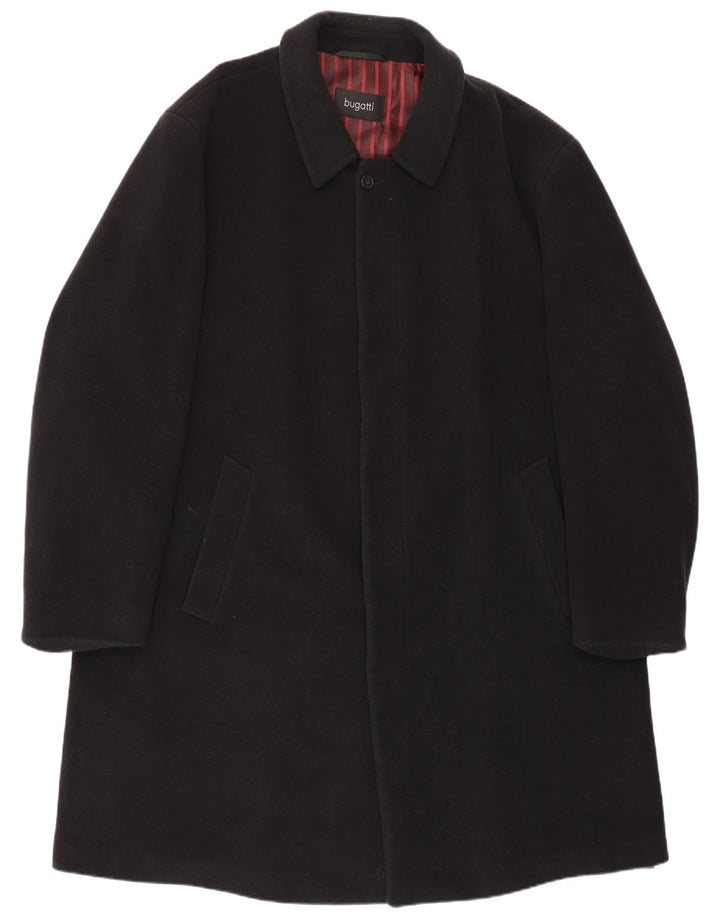 Abrigo Bugatti Hombre IT 48 4XL Lana Negra