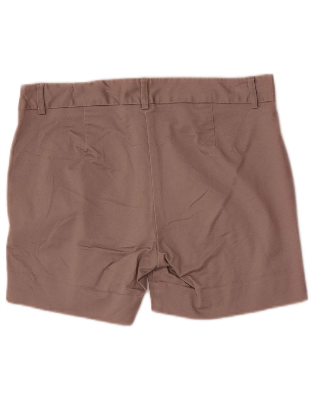 Zara Mujer Shorts Casual Mediano W28 Marrón Algodón