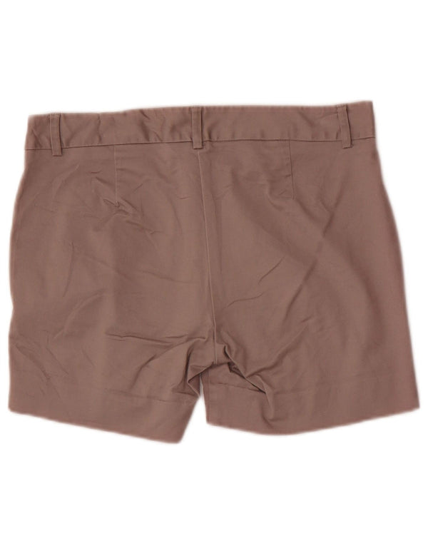 Zara Mujer Shorts Casual Mediano W28 Marrón Algodón