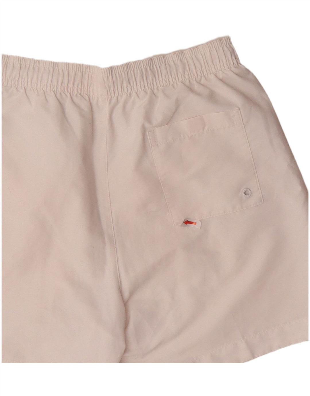 Calvin Klein Bañador con gráfico para hombre, tamaño pequeño, poliéster blanco