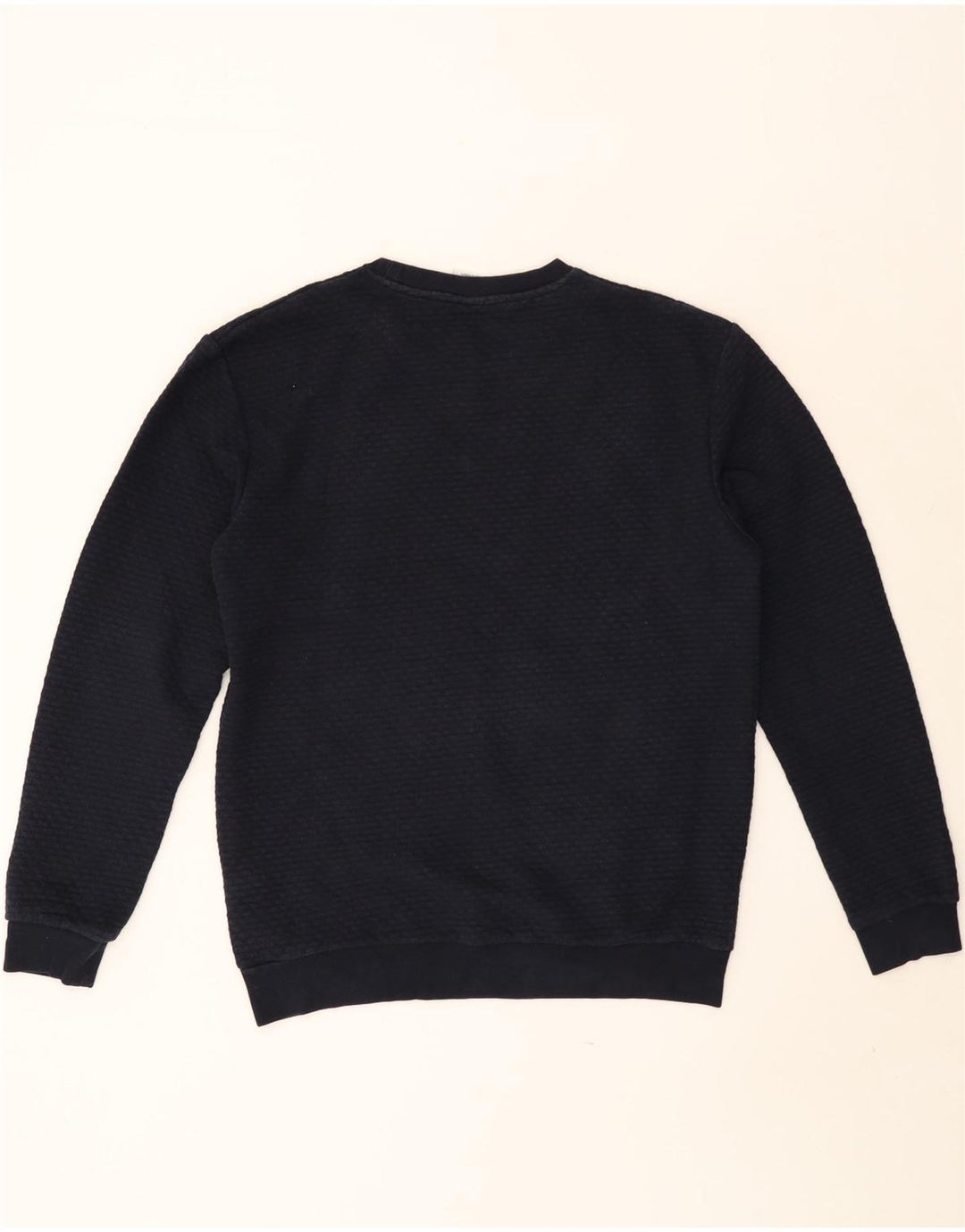 Zara Hombre Sudadera Jumper Large Azul Marino