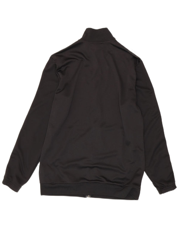 Adidas - Chaqueta de chándal para hombre, talla 42/44, poliéster negro grande