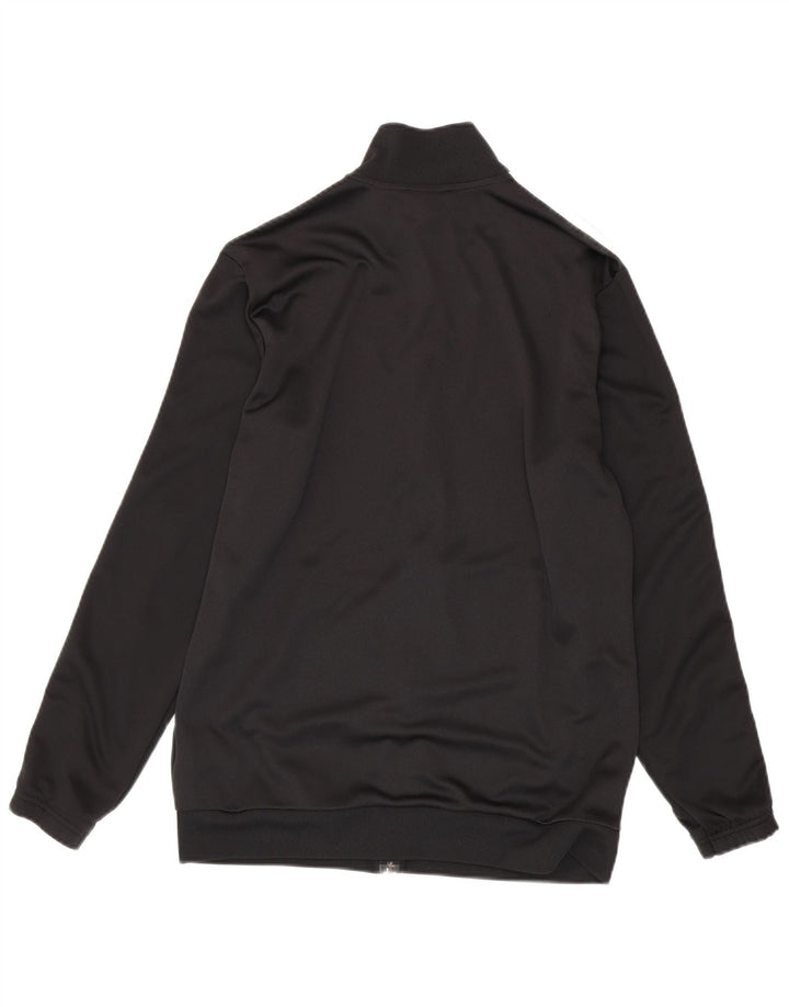 Adidas - Chaqueta de chándal para hombre, talla 42/44, poliéster negro grande