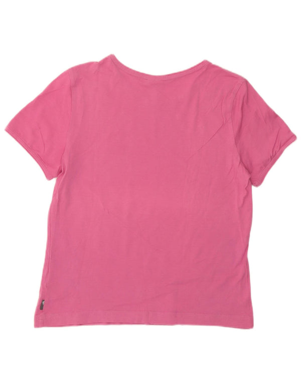 Adidas Camiseta para mujer Top UK 44 Algodón rosa medio