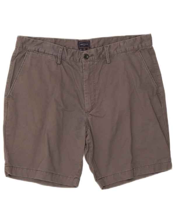 Gap Pantalones cortos chinos caquis para hombre W36 Algodón gris grande