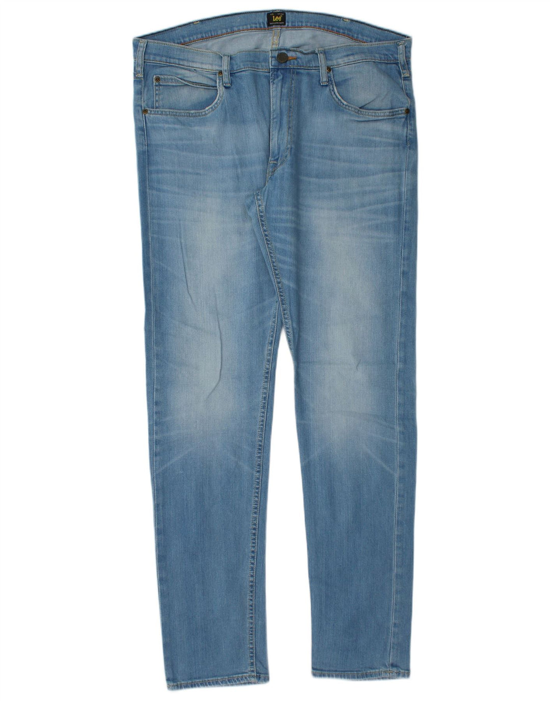 LEE Hombre Luke Slim Jeans W36 L34 Algodón Azul