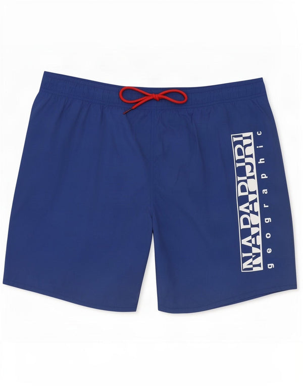 Napapijri Shorts De Baño Gráfico Hombre XL Poliéster Azul
