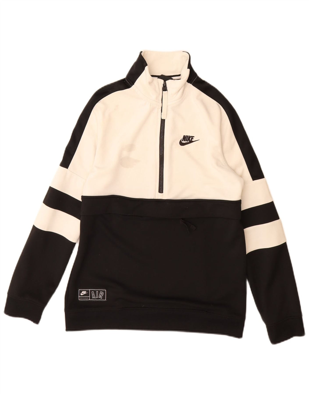 Nike Boys Air Sudadera Jumper 12-13 años Grande Blanco Colorblock