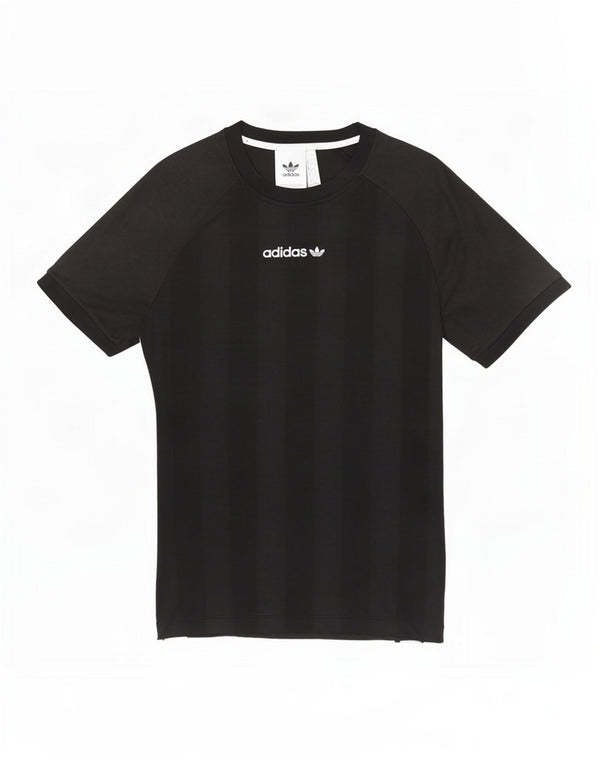 Adidas Hombre Camiseta Gráfica Top Small Negro Colorblock Poliéster