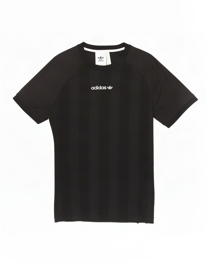 Adidas Hombre Camiseta Gráfica Top Small Negro Colorblock Poliéster