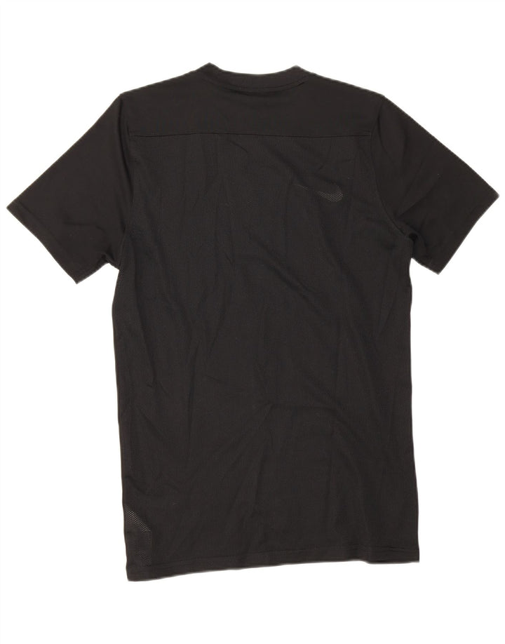 Nike - Camiseta Dri Fit para hombre, talla pequeña, poliéster negro