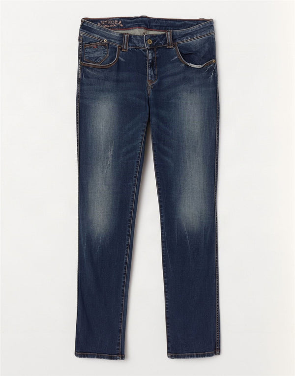 Vaqueros ajustados para mujer Tommy Hilfiger W32 L32 Algodón azul marino