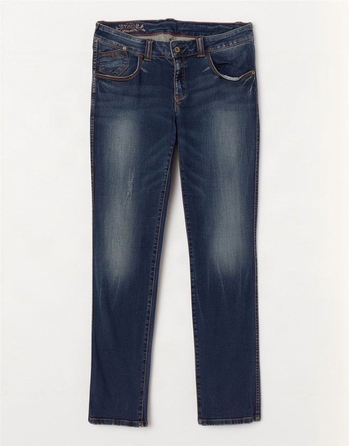 Vaqueros ajustados para mujer Tommy Hilfiger W32 L32 Algodón azul marino