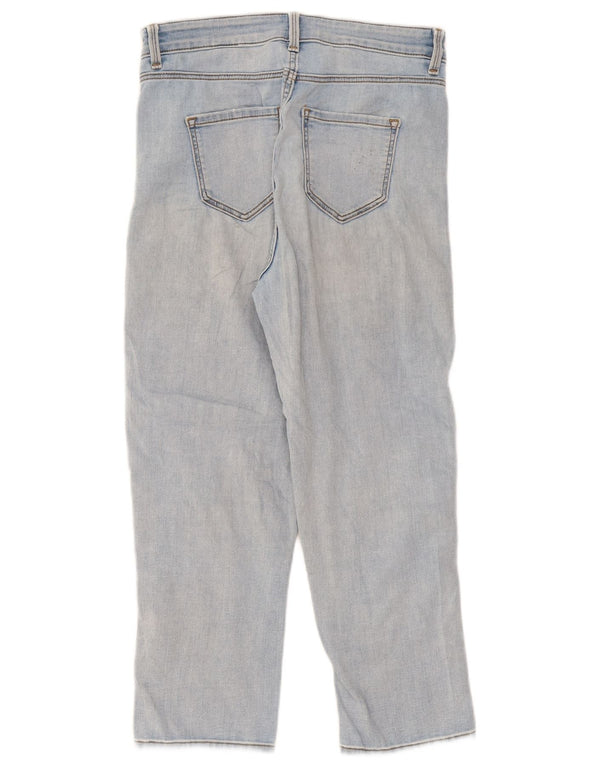 Marks & Spencer Vaqueros recortados The Carrie para mujer Reino Unido 10 Pequeño W28 L22 Azul