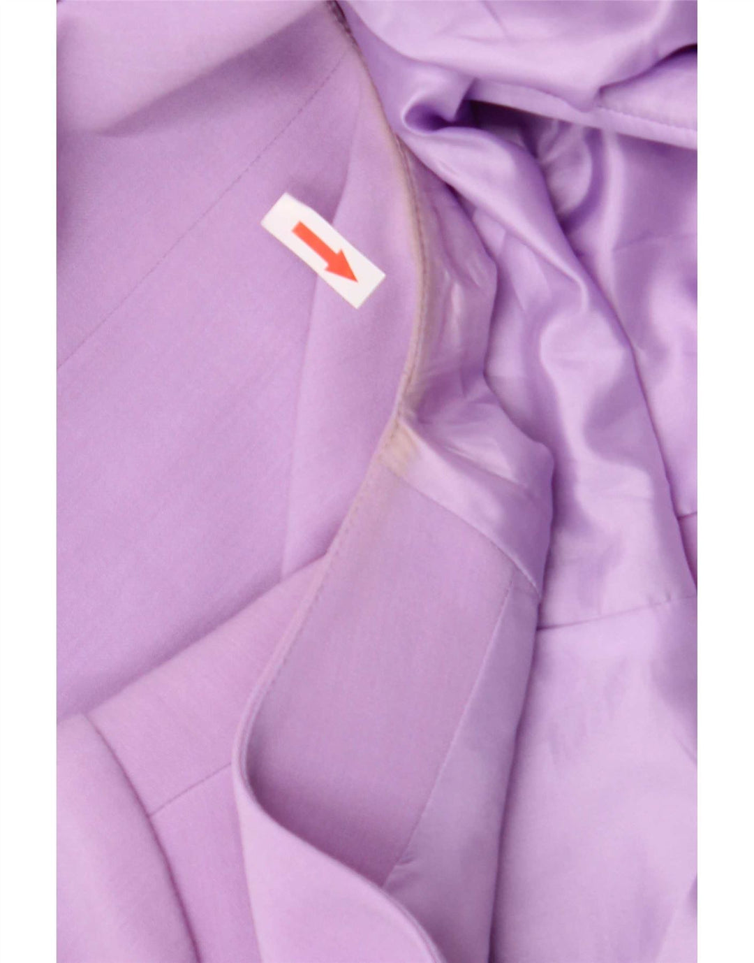 Jacques Vert Chaqueta tipo blazer con 1 botón para mujer UK 20 2XL Poliéster morado