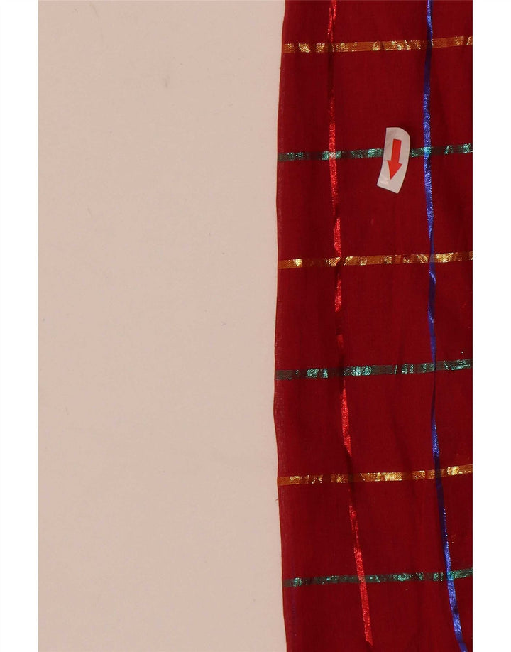 Monsoon Chaqueta tipo blazer de 1 botón para mujer UK 40 Mediana de algodón a cuadros rojos