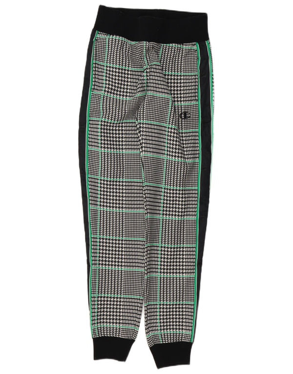 CHAMPION Pantalones de chándal para mujer Joggers UK 4 XS Black Houndstooth