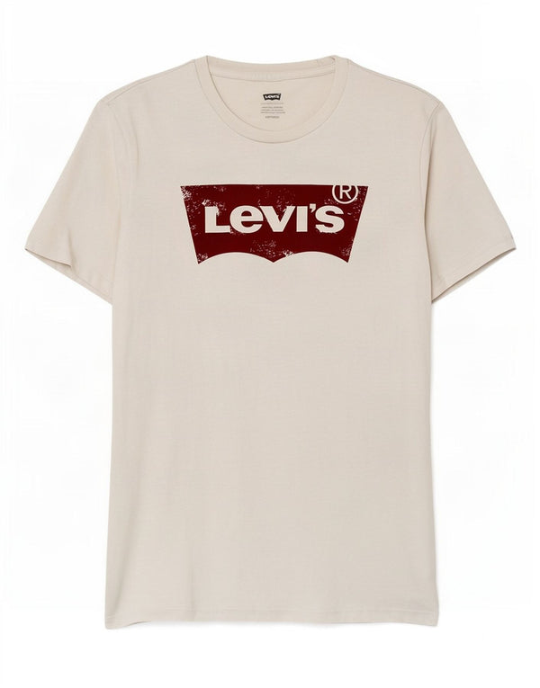 Levi's Mens Graphic T-Shirt Top XS White Cotton