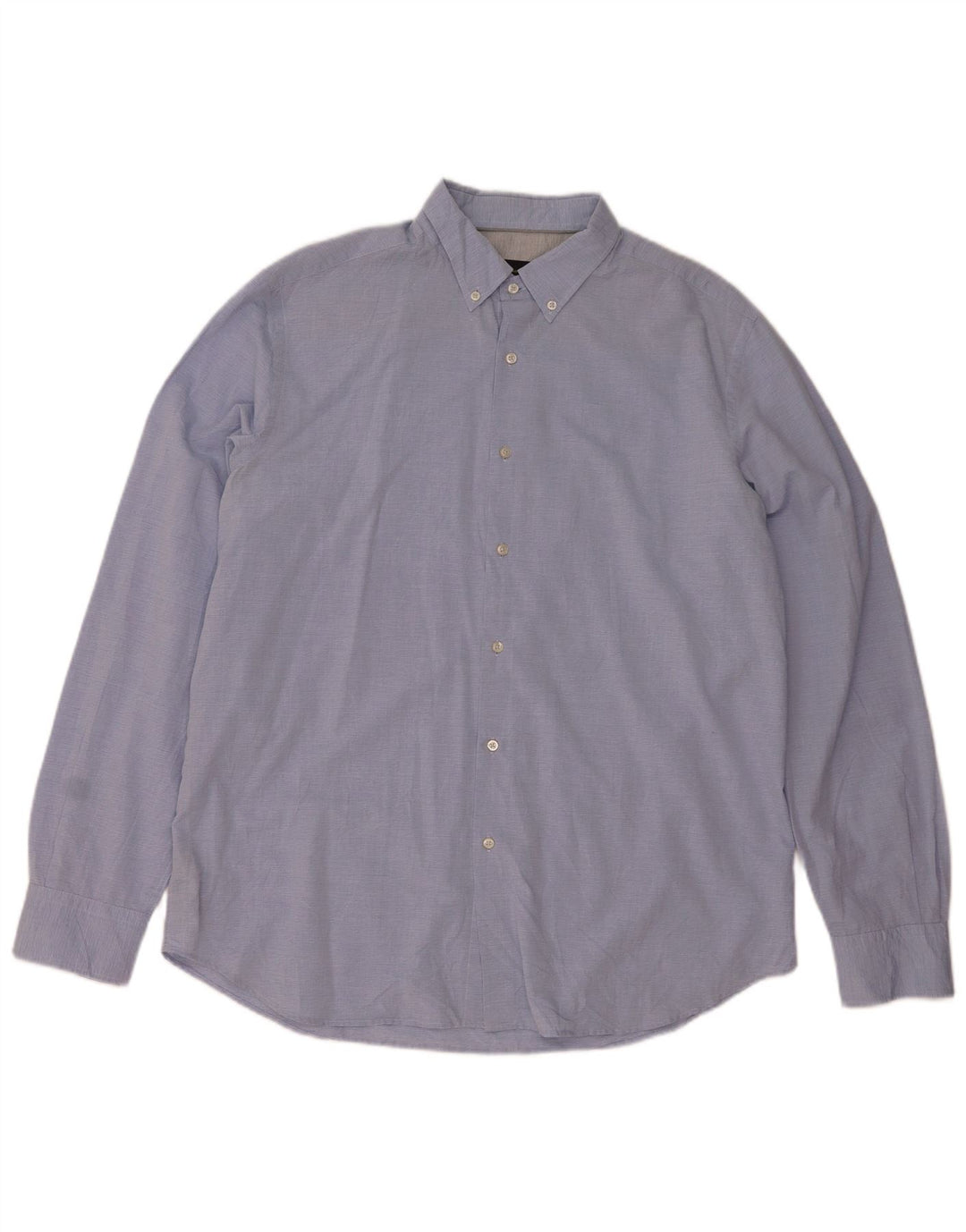 Camisa Hombre Massimo Dutti 2XL Algodón Rayas Azules