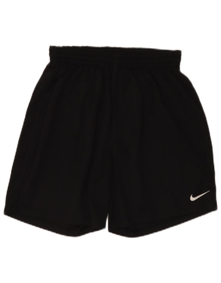 Nike - Pantalones cortos deportivos para hombre, talla grande, poliéster negro