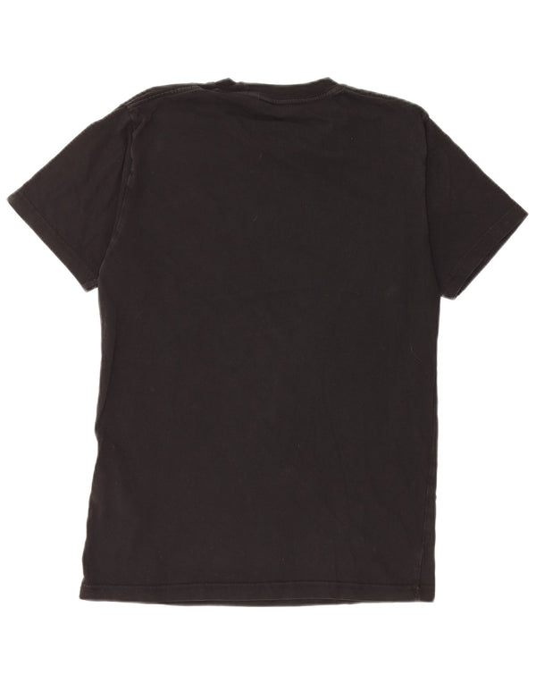 Vans Camiseta Classic Fit para hombre Top Small Black Cotton