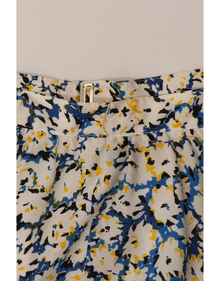 Vintage mujer A-Line falda W26 pequeño multicolor floral
