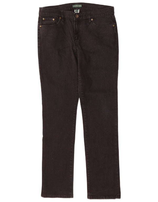 Ralph Lauren Jeans Slim para Mujer US 10 Grande W32 L31 Algodón Negro
