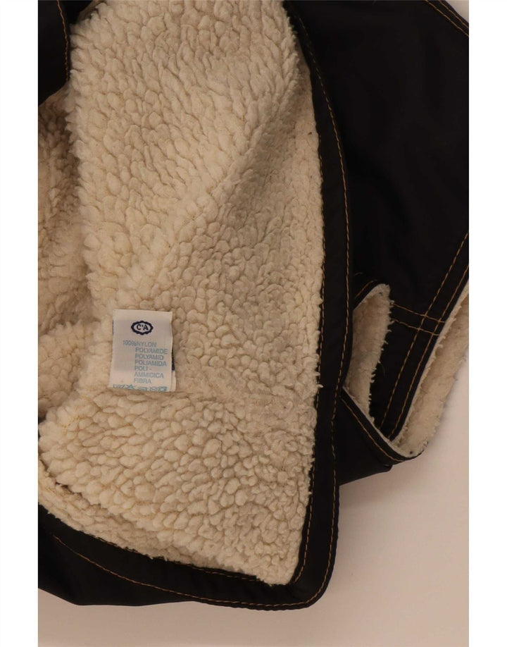 C&A Chaleco Sherpa para niños 11-12 años Nylon negro
