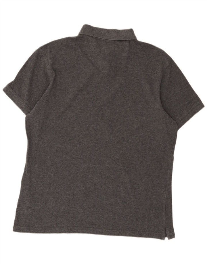Barbour Polo Hombre XL Algodón Gris
