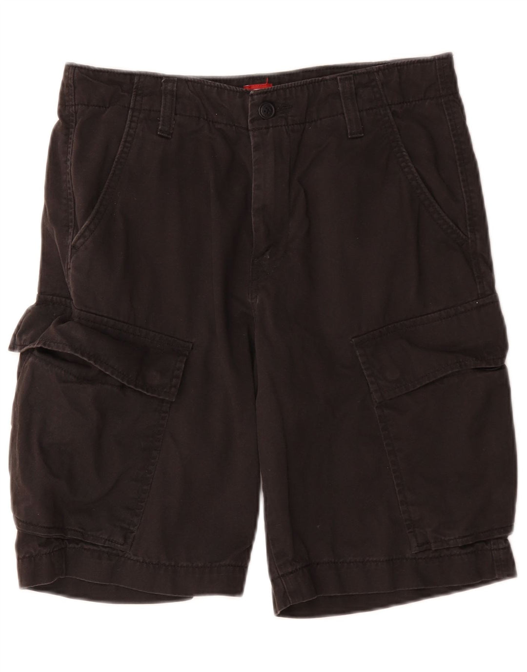 Levi's Mens Cargo Shorts W30 Medium Algodón Negro