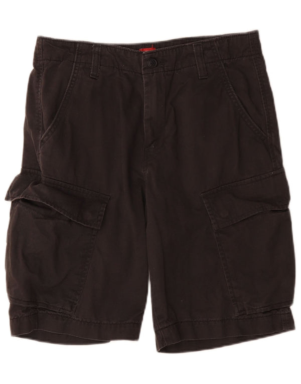 Levi's Mens Cargo Shorts W30 Medium Algodón Negro