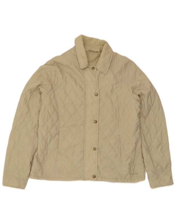 Barbour Chaqueta Acolchada Mujer UK 40 XL Poliamida Caqui