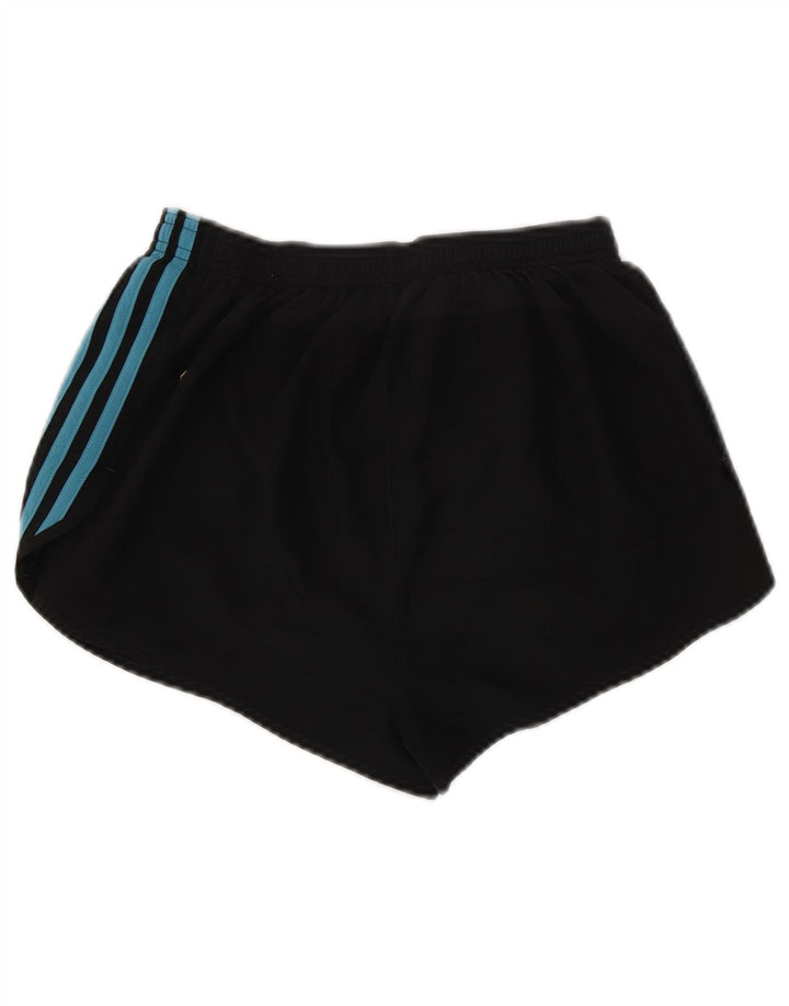 ADIDAS Mujer Clima 365 Shorts deportivos UK 8 Pequeño Poliéster negro