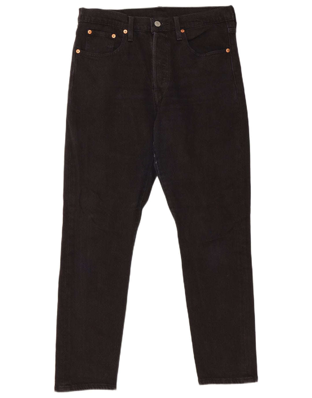 Levi's Jeans rectos 501 para hombre W29 L28 Algodón negro