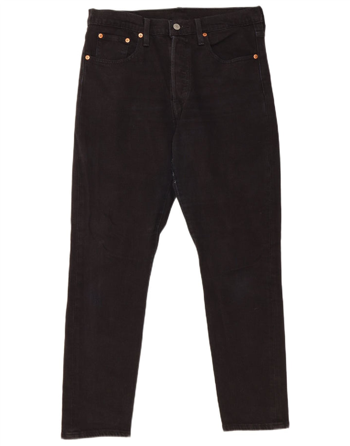 Levi's Jeans rectos 501 para hombre W29 L28 Algodón negro