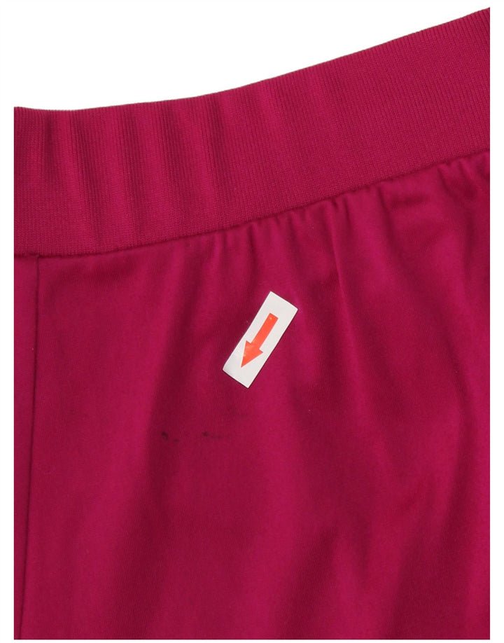 Adidas Pantalones de chándal para mujer UK 10 Small Púrpura Poliéster