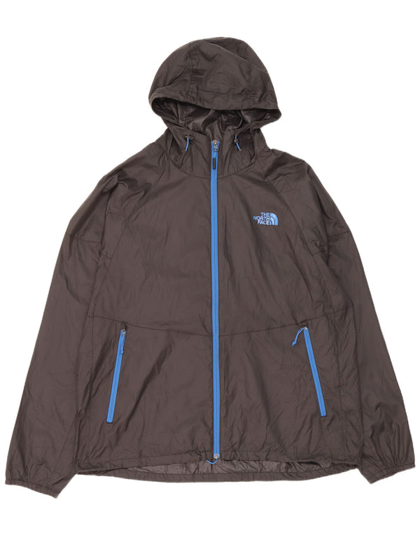 The North Face Chaqueta impermeable con capucha para hombre UK 42 XL Poliéster negro