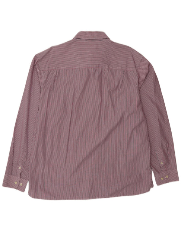 Fred Perry Camisa para hombre 2XL Algodón a rayas rosa
