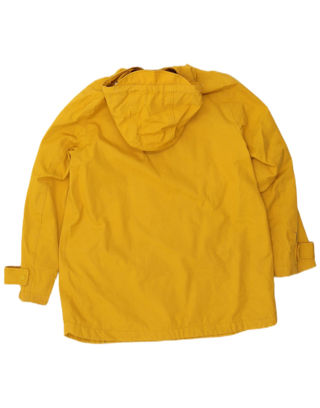 JOULES Chubasquero con capucha para mujer UK 40 Grande Poliéster amarillo