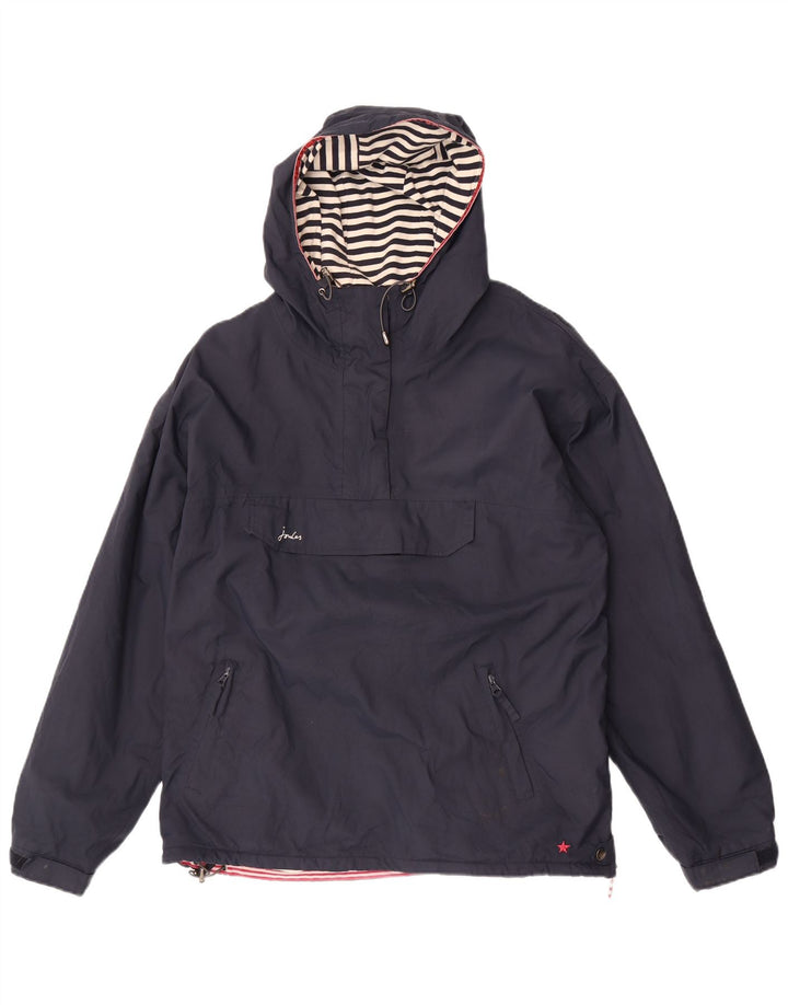 Chaqueta Anorak extragrande con capucha para mujer Joules UK 46 Large Azul marino