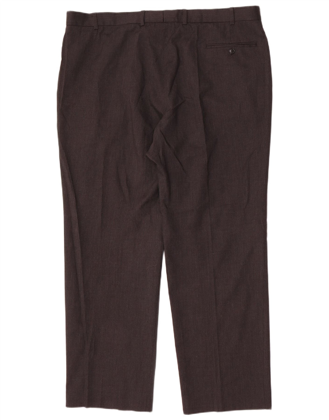 Marks & Spencer Pantalón de traje recto para hombre Talla 42 W42 L31 Gris