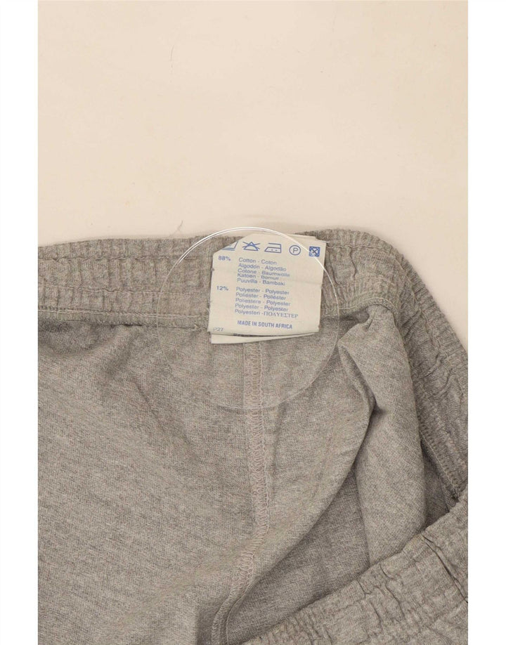 Champion Pantalones cortos deportivos para hombre XL Algodón moteado gris