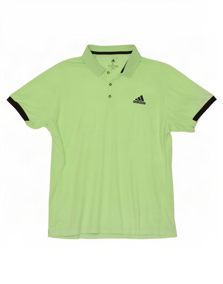 Adidas Hombre Climalite Polo XL Verde Poliéster