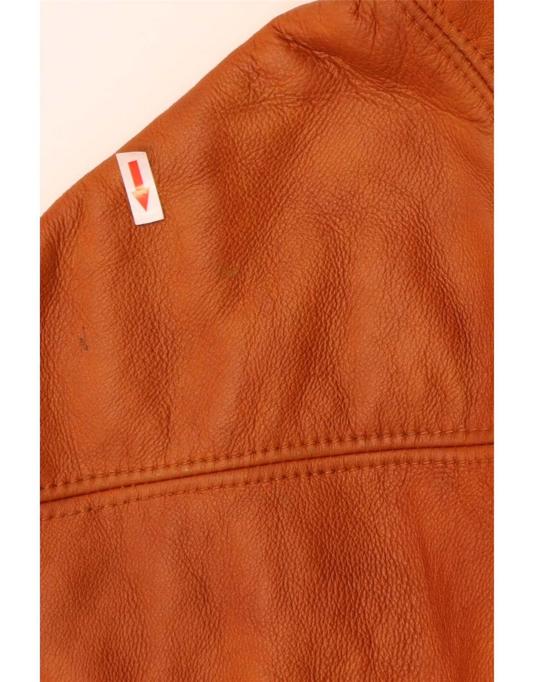 Vintage mujer chaqueta de piel de gran tamaño Reino Unido 16 marrón grande