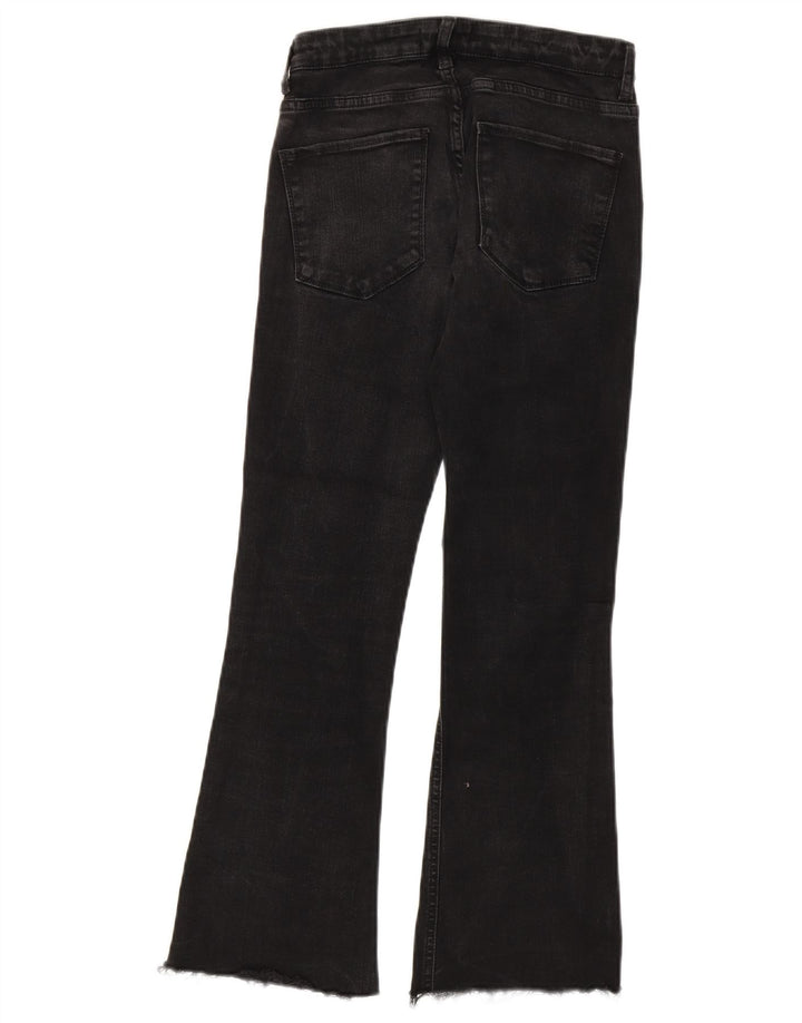 Zara Vaqueros Bootcut Mujer EU 36 XS W26 L26 Negro