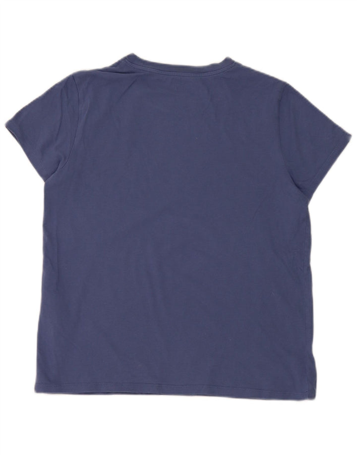 Levi's Camiseta gráfica para mujer Top UK 12 Algodón azul medio
