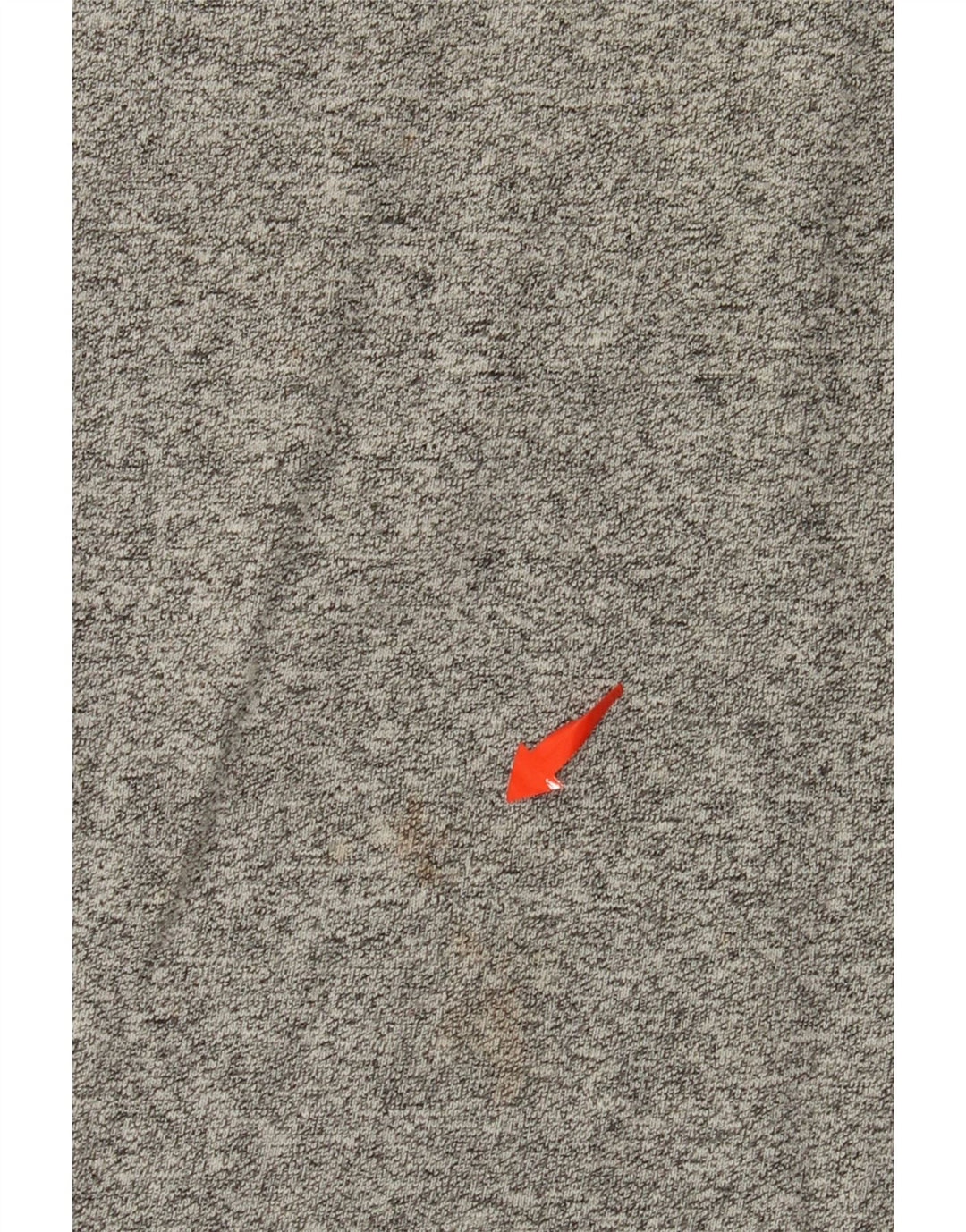 ASICS Camiseta gráfica para hombre Top pequeño gris moteado