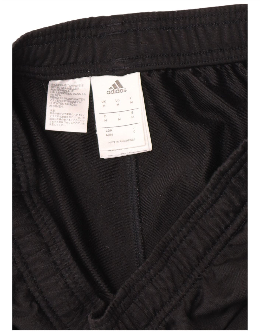 Pantalón De Chándal Adidas Hombre Mediano Negro Poliéster