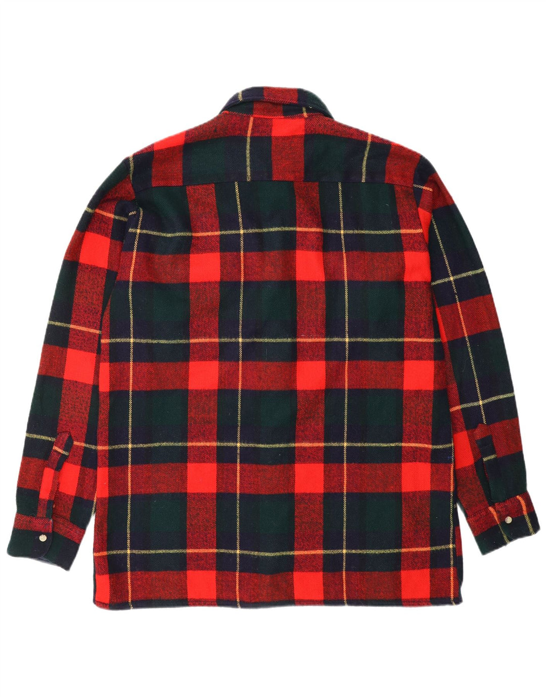 MAGELLAN Mens Lumberjack Flannel Shirt Large Red Check